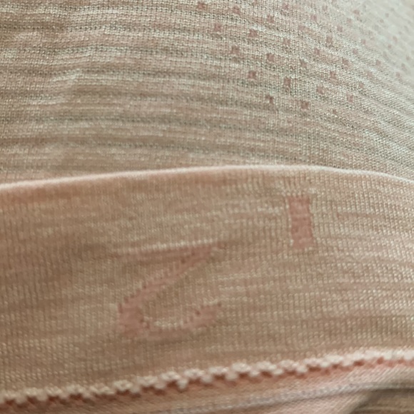 Lululemon Swiftly Technology Razorback Crop, Pretty Pink, Silverscent xstatic - Picture 8 of 12